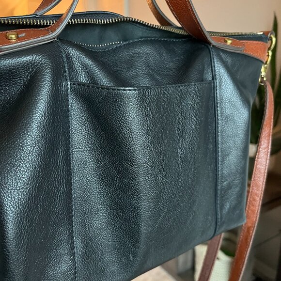 Fossil pebbled leather crossbody bag - Picture 5 of 7